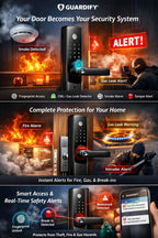 GUARDIFY Smart Door Lock with Full Safety System